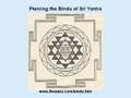 Bindu of sri vidya tantra yoga meditation and vedanta