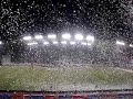 Hajduk - Dinamo, početak, konfeti