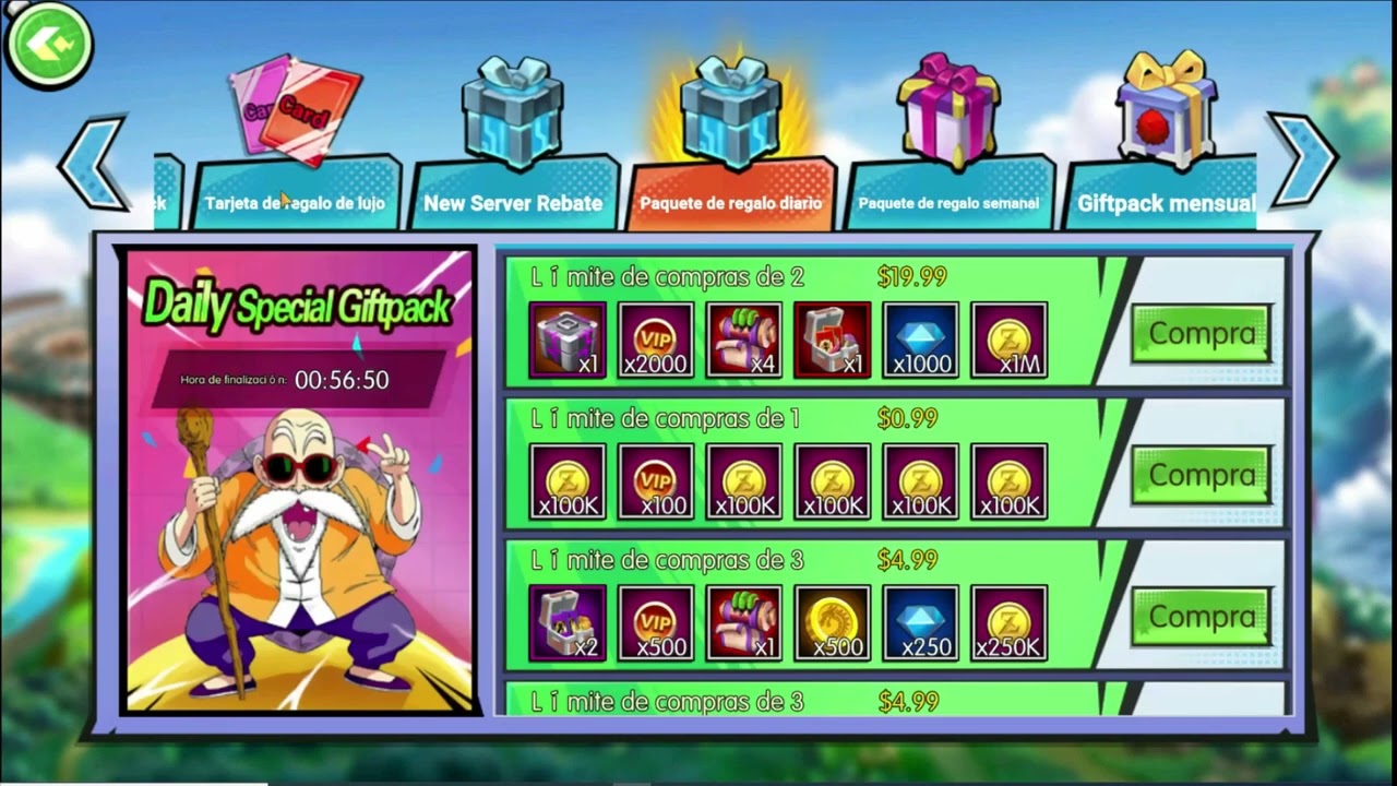 Dragon Ball: Saiyans United - Explanation of Recharge Events ft. MrGameplay!!