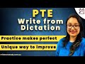 Write from dictation tips and tricks  practice  best pte