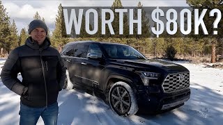 Is the Toyota Sequoia Capstone Worth $80K? by Driven Companion 2,245 views 1 year ago 10 minutes, 18 seconds