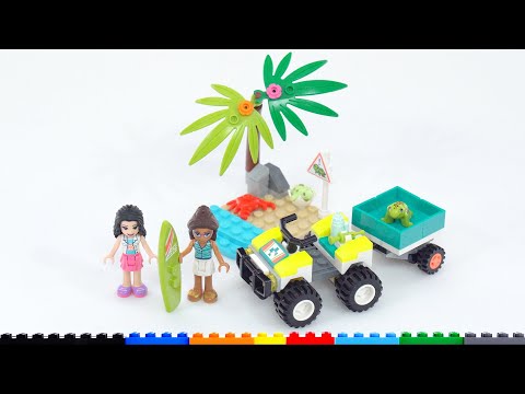 LEGO Friends Turtle Protection Vehicle 41697 review! Somehow a full-on playset in a tiny box