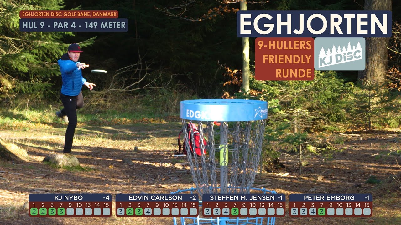 Disc Golf runde @ Eghjorten med KJ Nybo