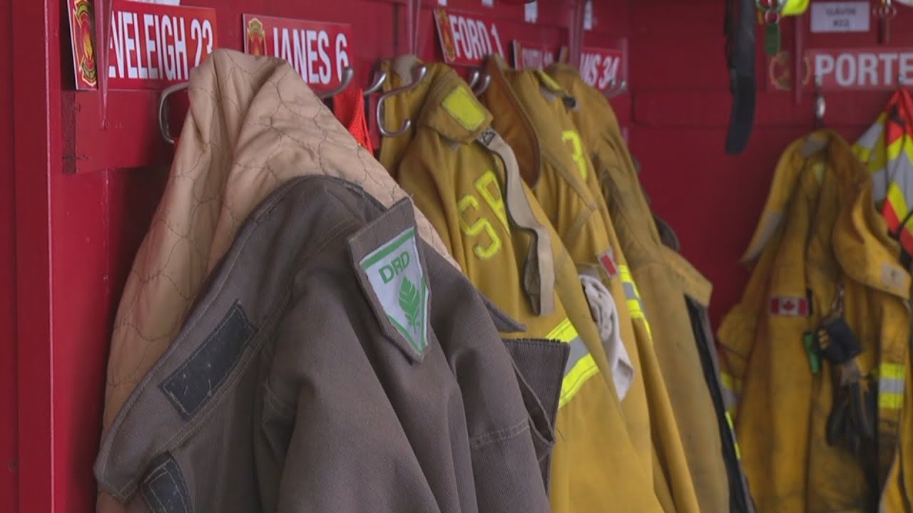 Image showcasing Some volunteer firefighters say the gear they're using is ill-equipped ...