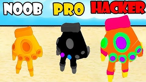 NOOB vs PRO vs HACKER in Glove Power Part 2 | Gameplay Satisfying (Android,iOS)