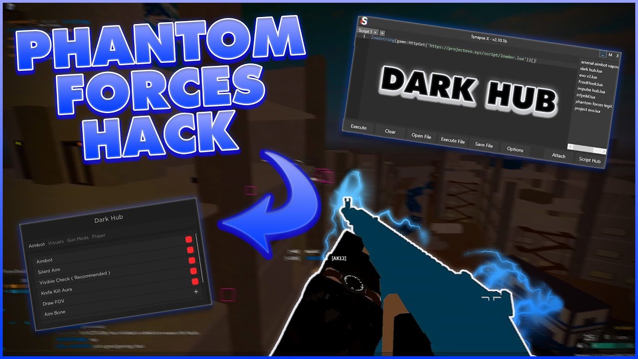 Phantom Forces [Aim Bot/Knife Bot/Auto Aim lock] Scripts