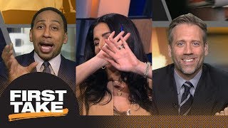 Stephen A., Max and Molly all go at it during Warriors vs. Rockets debate | First Take | ESPN