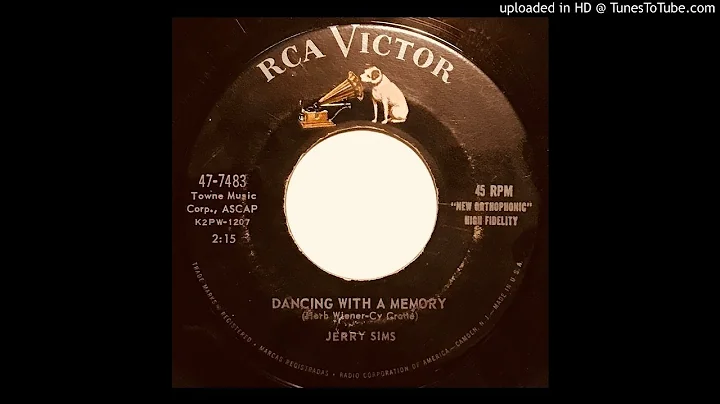 Jerry Sims - Dancing With A Memory - RCA (Teen Doo...