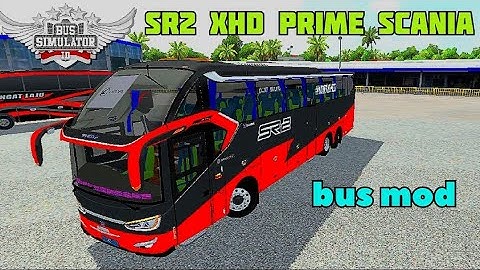SR2 XHD Prime Scania Bus Mod for Bus simulator Indonesia | SR2 XHD Prime Scania bus mod for bussid