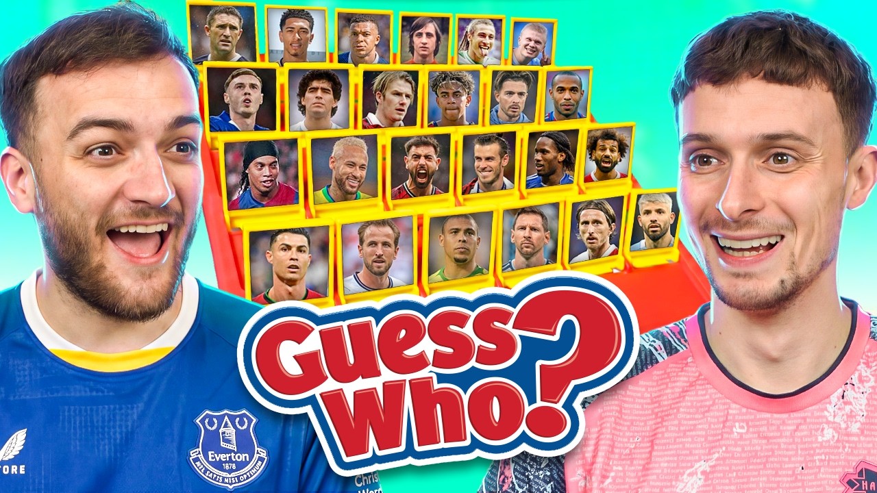 HASHTAG HOUSE PLAY FOOTBALL GUESS WHO?