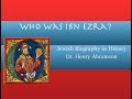 Who Was Ibn Ezra? Jewish Biography as History