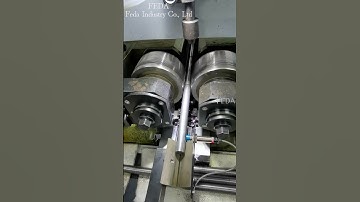 FEDA Thread rolling machine makes external thread.#machine #factory #auto #engineering #cnc #making