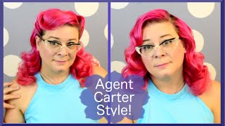 Agent Carter Hair Tutorial ~ Two Looks in One!