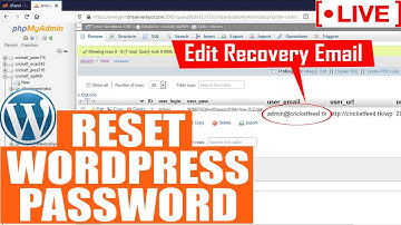 [🔴LIVE] How to reset your WordPress password?