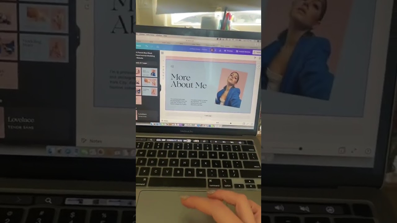 How to | CANVA PORTFOLIO WEBSITE