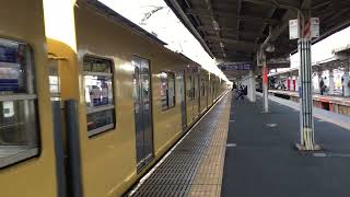 西武2000系2027Fが上石神井駅を発車するシーン！