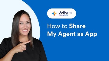 How to Share My Agent as App