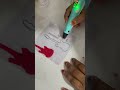 3D pen കൊണ്ട് ഒരു guitar ഉണ്ടാക്കിയാലോ 🥰 #art #diy #3D pen #viralshorts #guiar#craft #malayalam