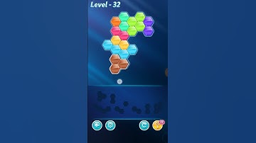 Block Hexa Puzzle Letter Level 32 Walkthrough