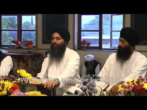 Bhai Niranjan Singh - Kabeer Ji's Sloks (English Subtitles)