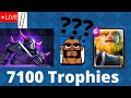 7100🏆 Live Ladder a lot of RG and Pekka Interesting Shift in the Meta!