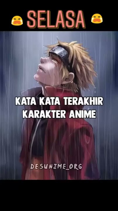 Kata-kata sedih / terakhir anime :( |orange 7