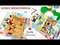 JOURNALING USING MEMORIBILA | Junk Journaling | Disney Journal