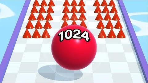 Ball Run 2048 - All Levels Gameplay Android, iOS (Levels 696-716)