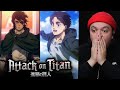Reacting to ATTACK ON TITAN THE FINAL CHAPTERS THEME SONG UNDER THE TREE