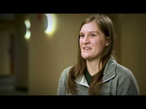 Wright State University Industrial and Systems Engineering student Shelby Holzapfel