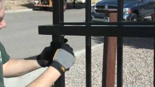 Amazing Gates Sliding Gate System Installation Amazing Gates Sliding Gates installation video. Ground track rolling gate with automatic sliding gate opener. Visit our website www.