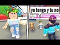 Me encuentro a la niña más PRESUMIDA de Adopt me Roblox 😢