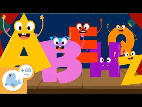 THE ALPHABET from A to Z - Educational video for learning letters