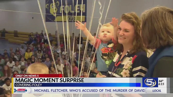 VIDEO: Foley teacher surprised with Disney trip fo...