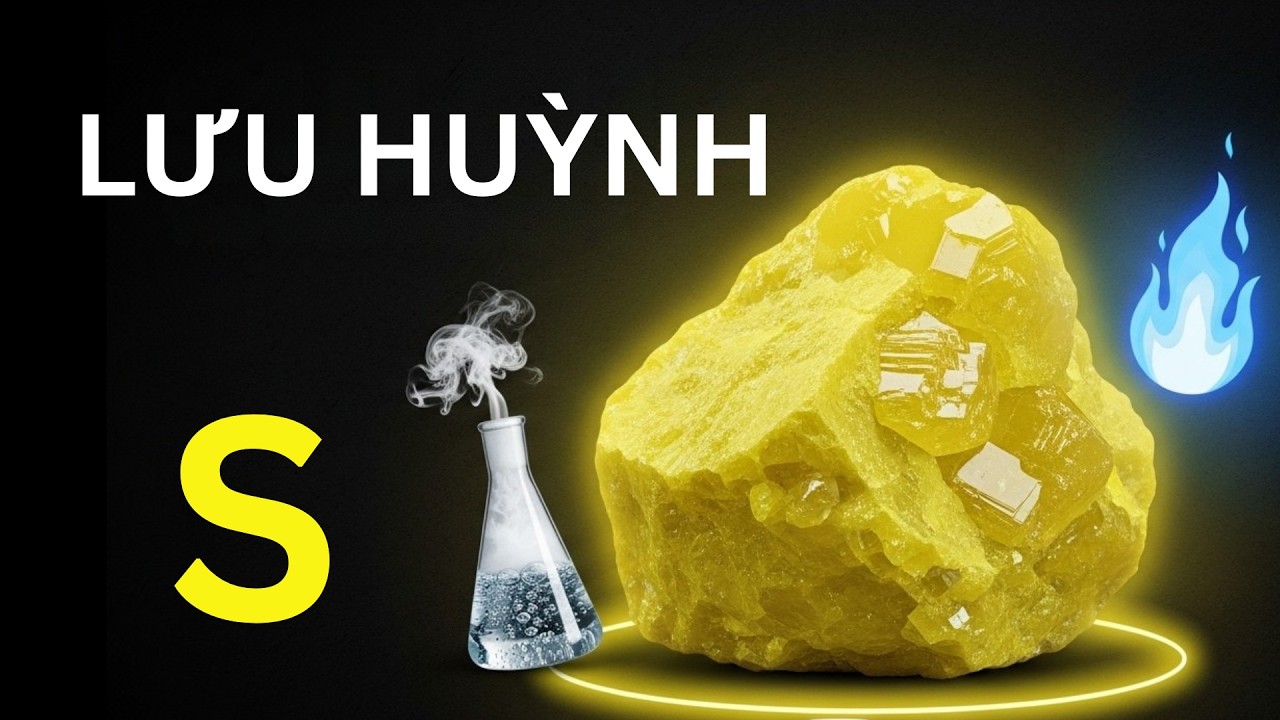 Lưu huỳnh (S) – Hơi thở của địa ngục | Lịch sử, hóa học và vai trò với sự sống