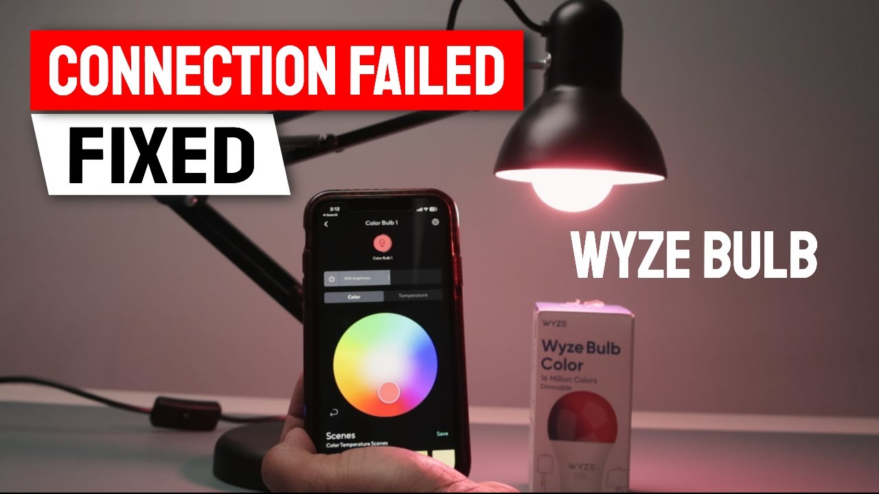 Wyze Bulb Connection Failed - QUICK SOLUTION DEMO - YouTube