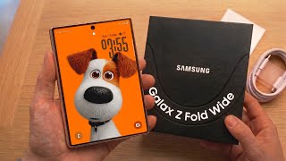 Samsung Galaxy Z Fold 8 Wide - Awesome!