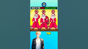 who is the fake Santa Claus? #riddlechallenge #riddleoftheday #logicpuzzles #riddle #brainteasers
