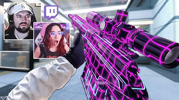 #1 SNIPER vs Twitch Streamers in COD Search and Destroy (BOTH POVS)