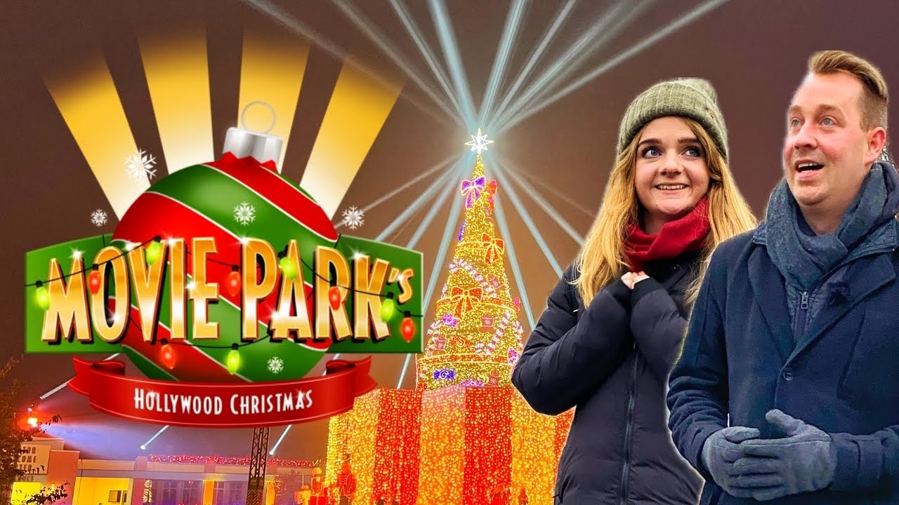 Movie Park öffnet ZUM ERSTEN Mal im Winter. DAS erwartet uns in HOLLYWOOD CHRISTMAS!