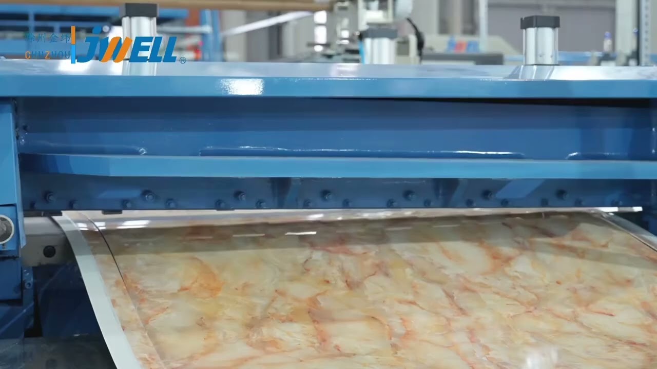 PVC marble sheet machine