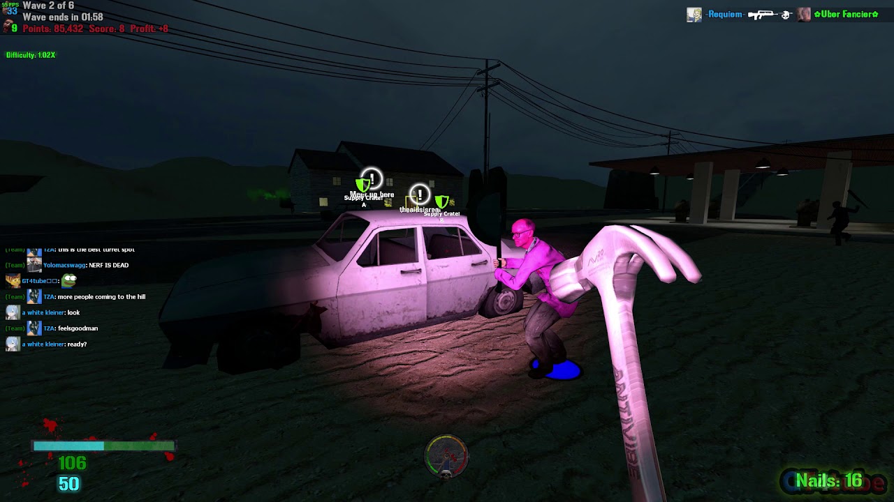 Epic Prop Physics In Nutshell #3 - Garry's Mod - Zombie Survival [HG] HellsGamers