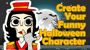 How to CREATE your own Halloween Character in Scratch 3.0 | Halloween Card Editor