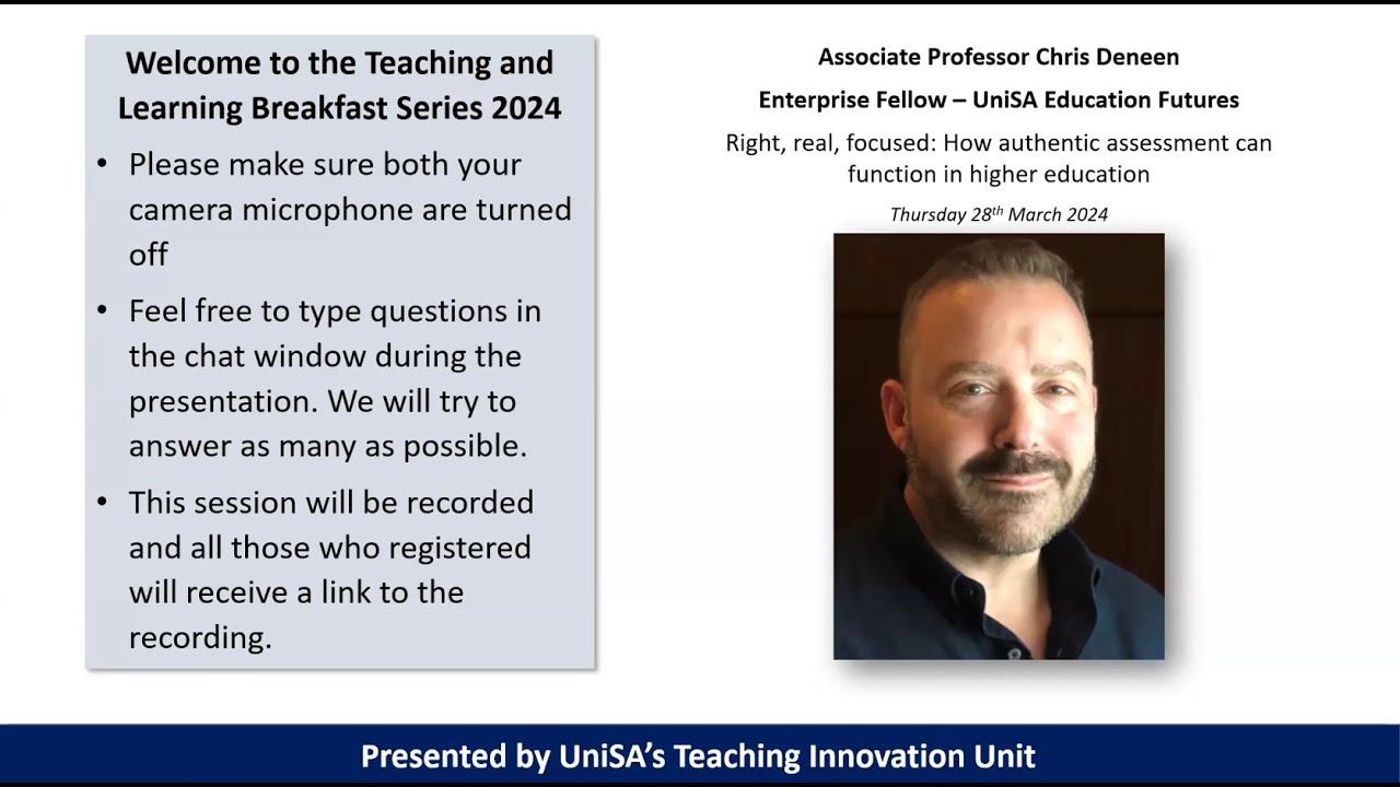 Right, real, focused: How authentic assessment can function in higher education