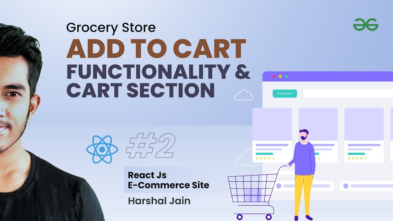 React JS Project Building: Add to Cart Functionality & Cart Section #2 ...