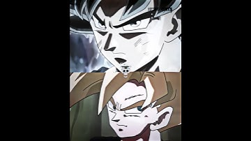 Goku Ultra Instinct x Gohan SSJ2 ☠️💀 #goku #dragonball #dbz #gohan #ssj2 #uigoku #skulledit