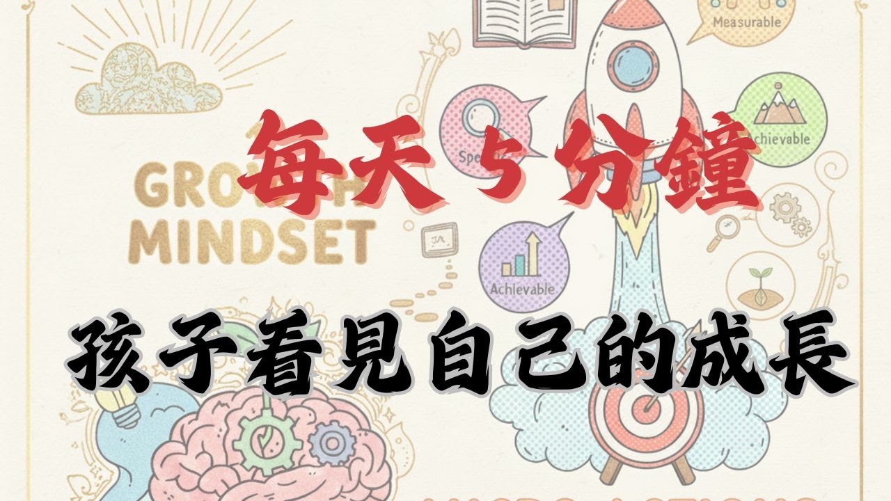 【成長性思維 03】｜成長性思維 × SMART 目標：孩子如何從「想要」到「做到」