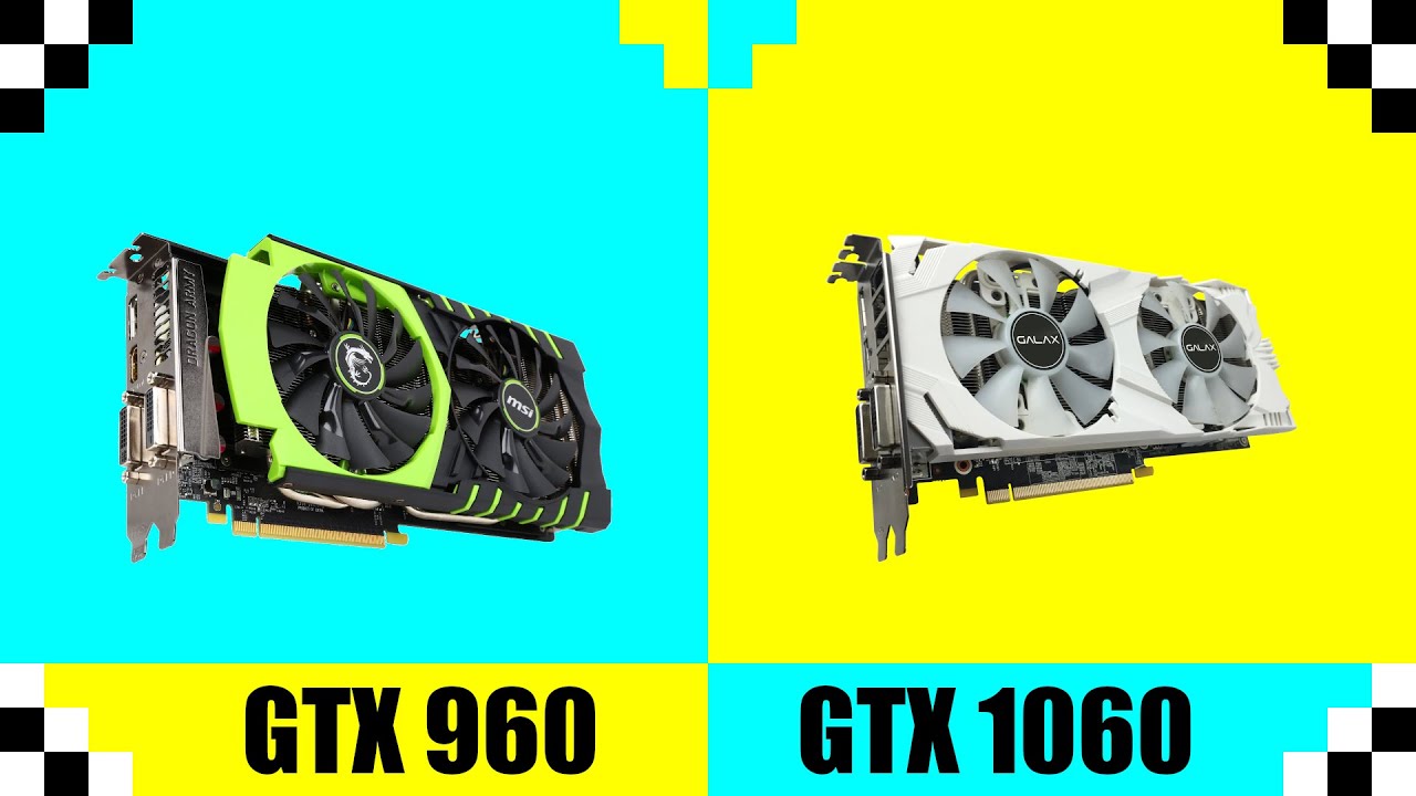 tåge Kollega Retningslinier Nvidia GeForce GTX 960 4GB vs GTX 1060 3GB | Tested in 7 Games - YouTube