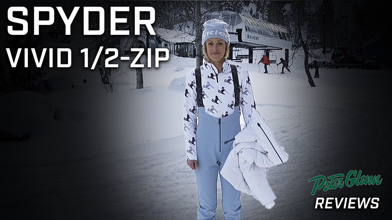 Peter Glenn Reviews: 24/25 Spyder Vivid 1/2-Zip Mid-Layer