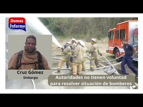 Peticiones de los bomberos no son un regalo dice Cruz Gómez de Sinborpa